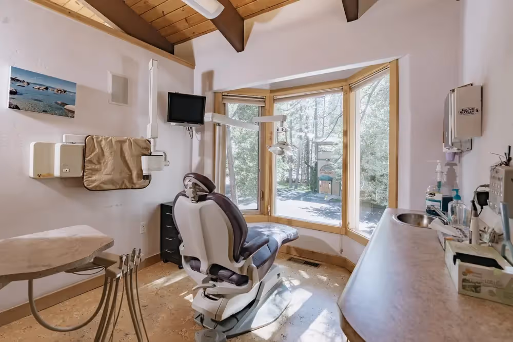 Inside Sierra Tahoe Dental's office on Ski Run Blvd in South Lake Tahoe